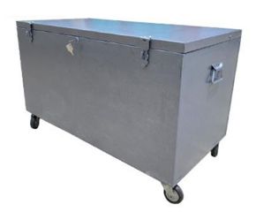 Thùng đựng tiền có bánh xe