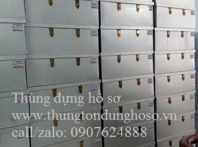 Xưởng sản xuất thùng tôn đựng hồ sơ tại Quận 6