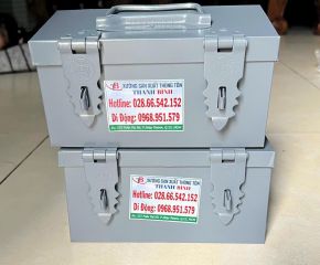 Hộp Tole lưu trữ chìa khoá, con dấu