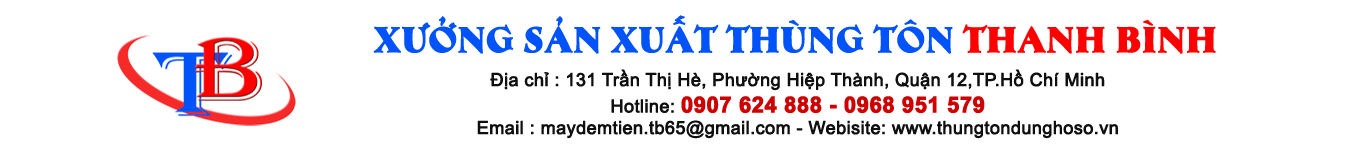XƯỞNG SẢN XUẤT THÙNG TÔN THANH BÌNH
