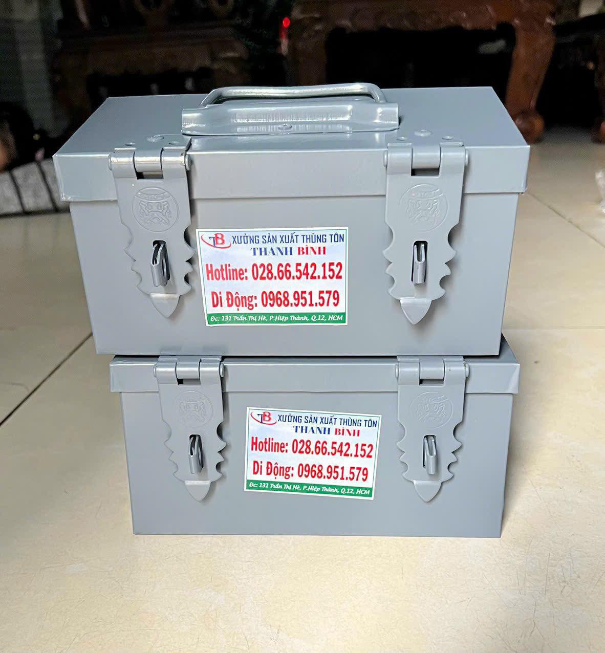 Hộp Tole lưu trữ chìa khoá, con dấu