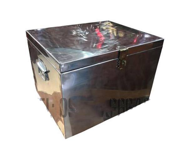 Thùng inox áp tải tiền 45 X 30 X 30